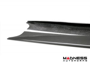 Chevrolet Corvette C8 Carbon Fiber Side Skirt Extensions - Anderson Composites Chevrolet Corvette C8 Carbon Fiber Side Skirt Extensions - Anderson Composites